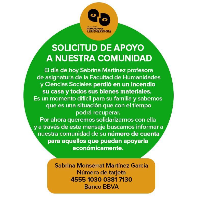 Incendio, colecta, pertenencias 
