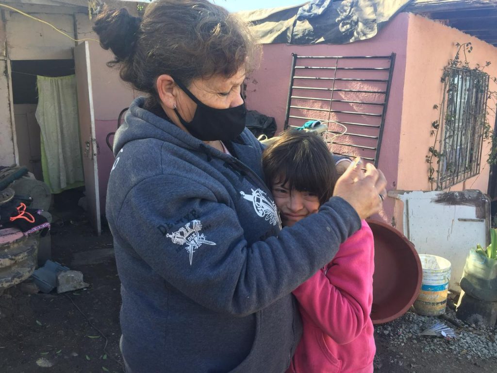 Incendio, lluvias, frio, donaciones