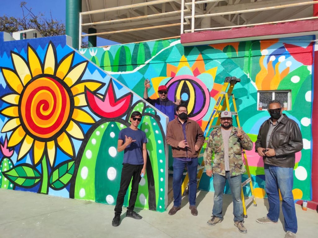 Mural, pintura, cultura, IMAC