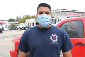 Unidad bombera, auxiliar, bomberos