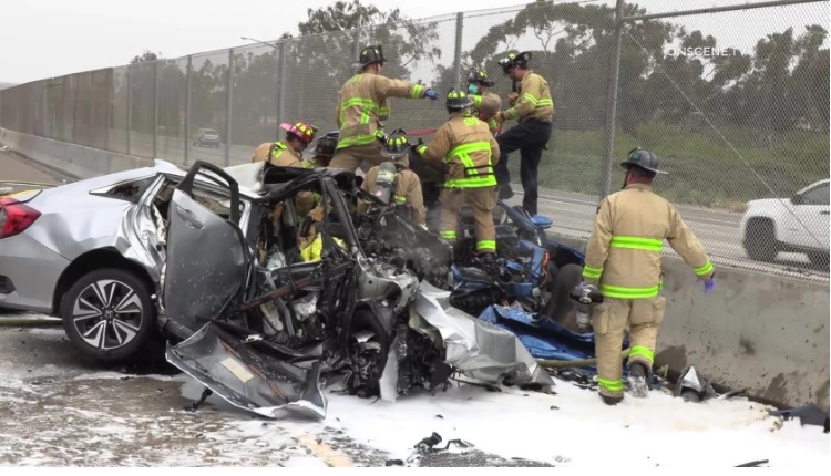 Accidente, Cuerpos, San Ysidro