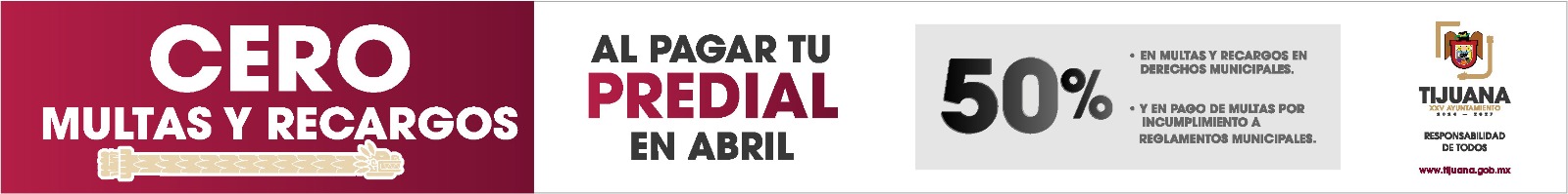 Tijuana Predial Descuento